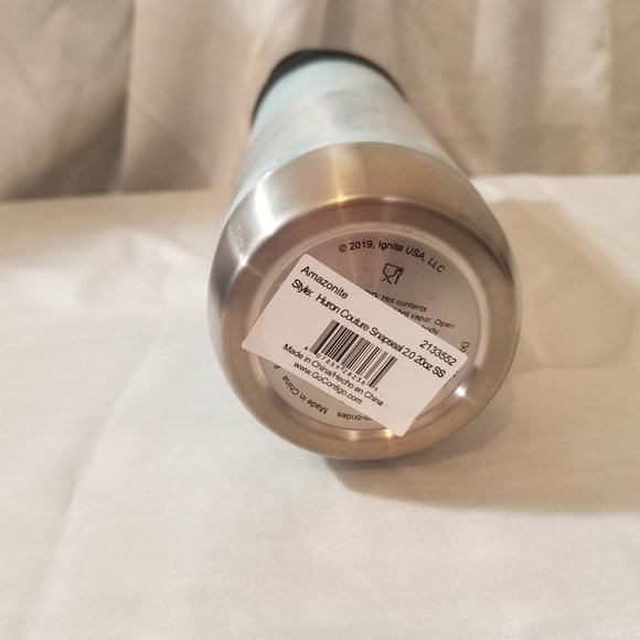 Contigo SnapSeal Stainless Steel 20 Oz. Color Huron Amazonite Brand New - Picture 4 of 5